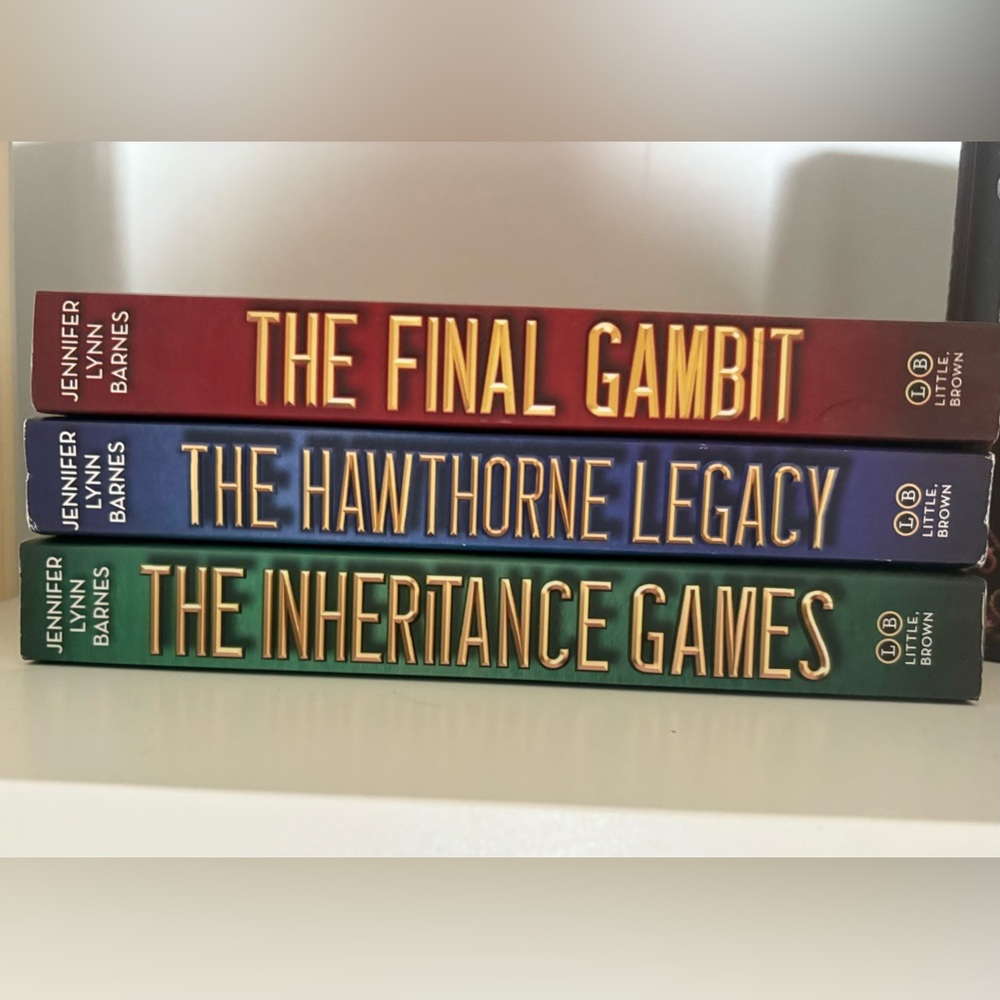 The Inheritance Games Trilogy Set - Red, Blue, Green